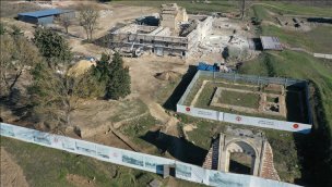 Osmanlı eseri Edirne Sarayı'nda restorasyon çalışmaları sürüyor!