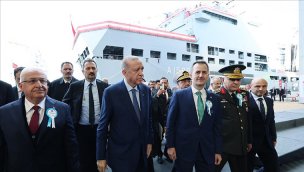 Türk Donanması'na dört yeni gemi törenle teslim edildi!