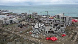 Trabzon Şehir Hastanesi'nin inşaatı görüntülendi!