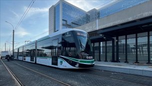 Kocaeli Şehir Hastanesi tramvayının ilk test sürüşü yapıldı!