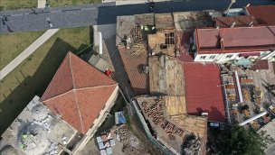 Havlucular Hanı ve Mezit Bey Hamamı'nın restorasyonu başladı!