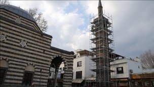 Diyarbakır'daki tarihi Dört Ayaklı Minare restore ediliyor!