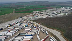 Hamzabeyli Sınır Kapısı'ndaki tır parkının kapasitesi iki katına çıkarılıyor!