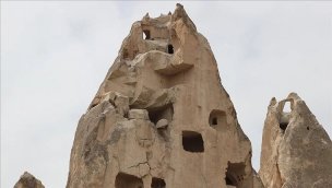 Kapadokya'da 4 peribacasında restorasyon çalışması başlatıldı!