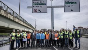 Avrasya Tüneli-TEM Anadolu Otoyolu Bağlantı Yolu açıldı!