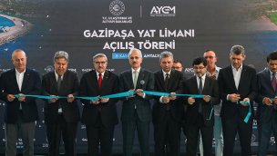 Türkiye’nin 65. yat limanı Gazipaşa’da açıldı