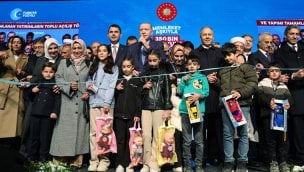 350 bininci deprem konutu teslim edildi