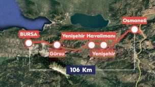 Bursa’ya Hızlı Tren 2026’da geliyor