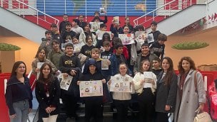 Çilek öğrencileri ağırladı