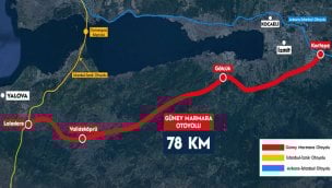 Güney Marmara Otoyolu sanayi şehirlerini birleştirecek