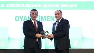 OYAK Çimento'ya "Sürdürülebilirlik Liderleri" Ödülü