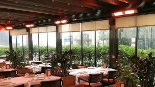 Açık alan ısıtması mimari tasarımın ayrılmaz bir parçası