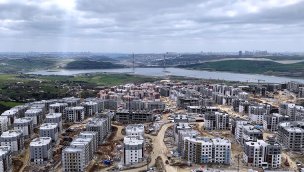 Sazlıbosna’daki 'İlk Evim' sosyal konutları hızla tamamlanıyor