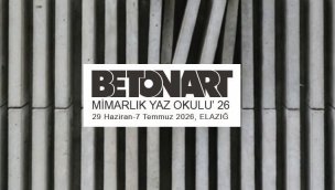 Betonart mimarlık yaz okulu başlıyor