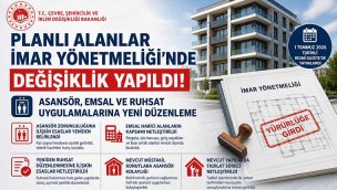 Asansör, emsal ve ruhsat uygulamalarında yeni düzenleme yapıldı
