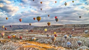 Balon turizminde yolcu sayısı Başkent’in nüfusunu aştı