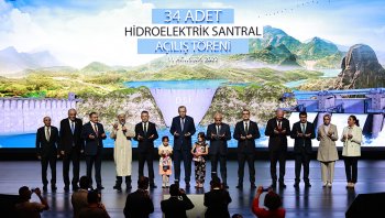 Cumhurbaşkanı Erdoğan, 34 hidroelektrik santralin açılışını yaptı!