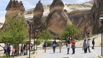 Kapadokya'yı eylül ayında 571 bin 960 kişi ziyaret etti!