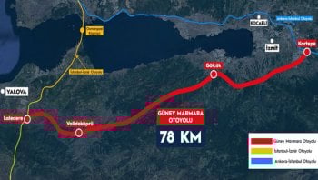 Güney Marmara Otoyolu sanayi şehirlerini birleştirecek