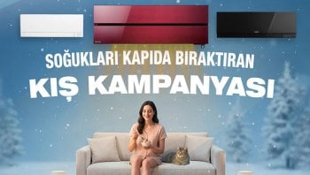 Mitsubishi klimalarda kışa hazırlık kampanyası sürüyor