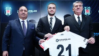 Karaarslan İnşaat, Beşiktaş'a forma sırt sponsoru oldu
