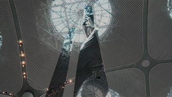 İstanbul Havalimanı’nın merkezi dev sanat eseri ile buluştu