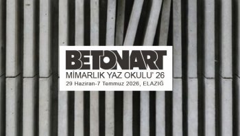 Betonart mimarlık yaz okulu başlıyor
