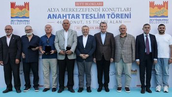 Alya Merkezefendi Konutları'nın anahtar teslim töreni gerçekleştirildi!