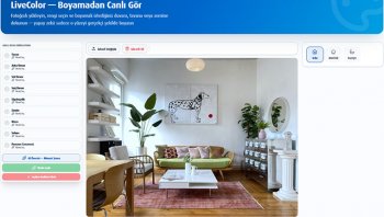 LiveColor ile yapay zeka destekli renk seçimi