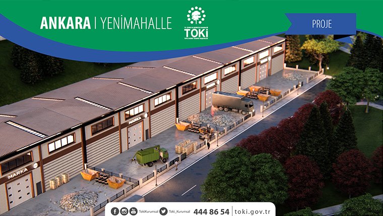 TOKİ, Ankara Küçük Sanayi Sitesi'nin ihalesini gerçekleştirdi