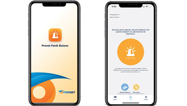 Pronet Mobil'den afet ve tehlike anında acil yardım desteği!