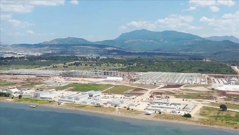 TOGG Gemlik Tesisi'nde çalışmalar tüm hızıyla devam ediyor!