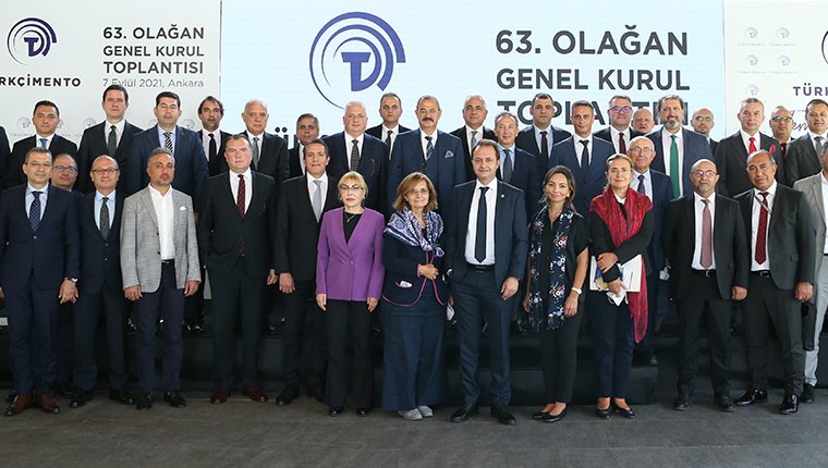 TÜRKÇİMENTO'nun 63. Genel Kurulu yapıldı