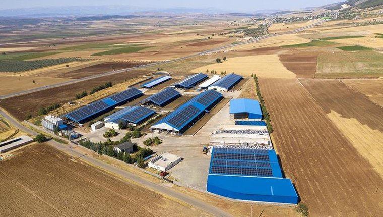 CW Enerji, Burpa Süt Ürünleri'nin fabrika çatısına GES kurdu