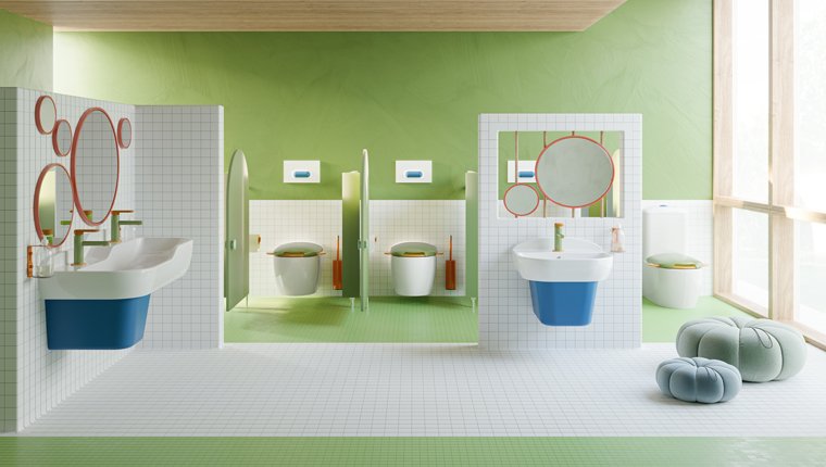 Vitra’dan çocuklara özel Sento banyo koleksiyonu!