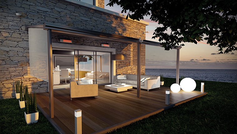 Somfy motorlu pergolarla serin havanın keyfini çıkarın!