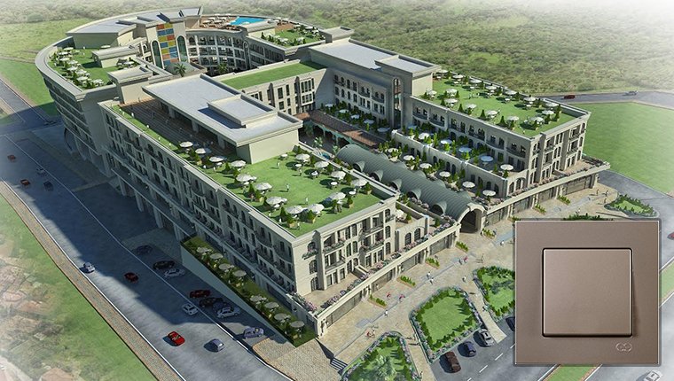 Günsan ürünleri Referans Bahçeşehir ve Ncadde Ottoman projelerinde yer aldı 