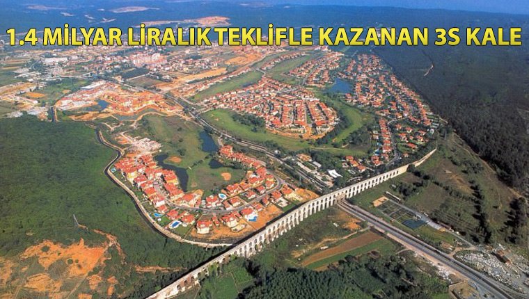 Eyüpsultan Belediyesi’nin Kemerburgaz arsa ihalesini 3S Kale kazandı!