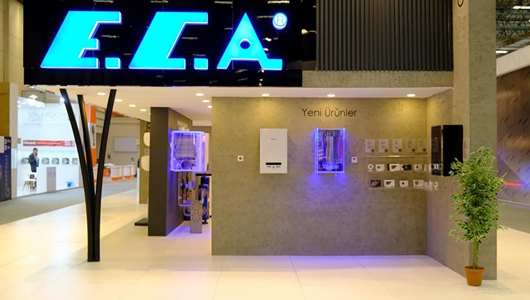 E.C.A. yeni elektrikli kombiyi ISK-SODEX Fuarı’nda tanıttı