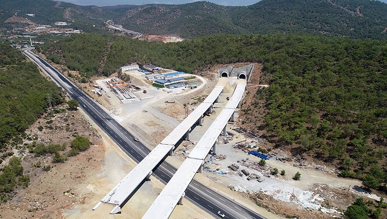Akdeniz Sahil Yolu projesinde sona doğru!