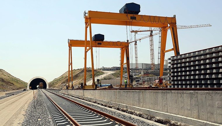 Halkalı-Kapıkule hızlı tren hattının ilk etap çalışmalarının yarısı tamamlandı