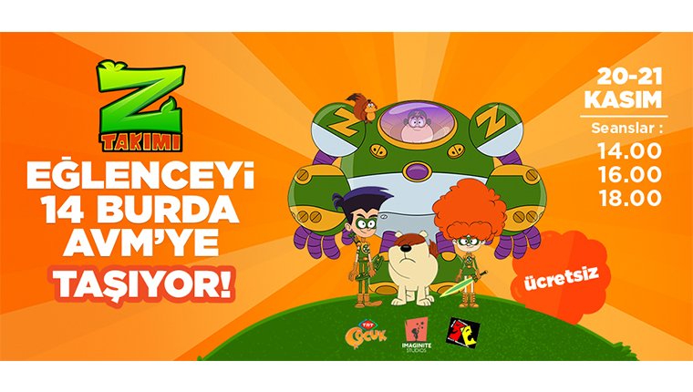 14 Burda AVM’den dopdolu Kasım ara tatil etkinlikleri