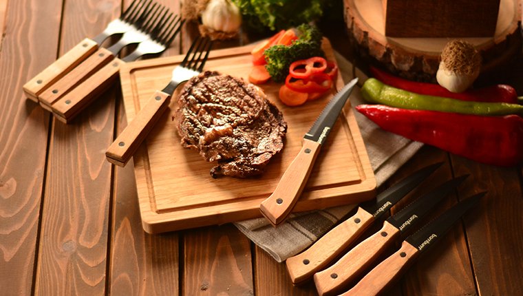 Bambum Pitera steak seti ile kusursuz sunumlar!