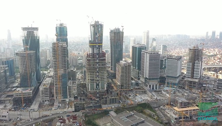 20 Emlak Konut proje şantiyesi havadan görüntülendi!