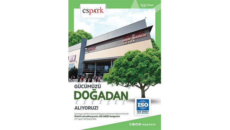 Espark ISO 50001 Enerji Yönetim Sistemi Belgesi’ni aldı