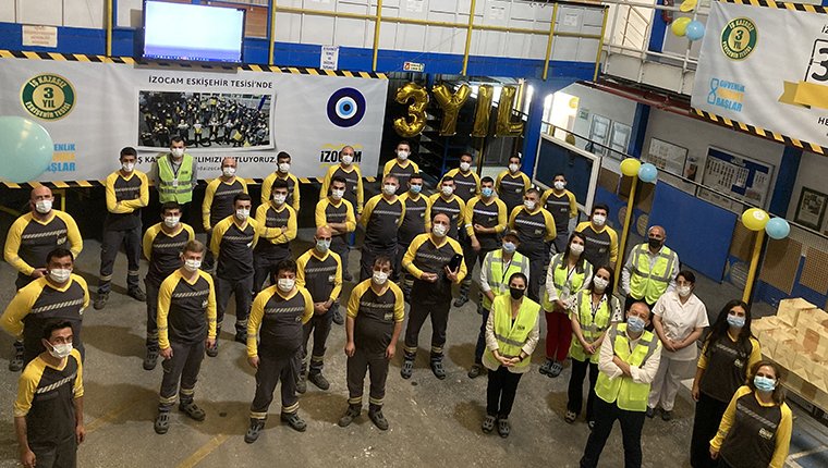 İzocam, “sıfır iş kazası” hedefinde başarı çıtasını yükseltiyor