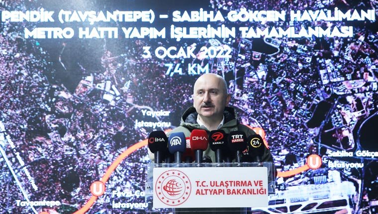 2022 yılında çok büyük ve önemli kent içi raylı sistem projeleri hayata geçecek