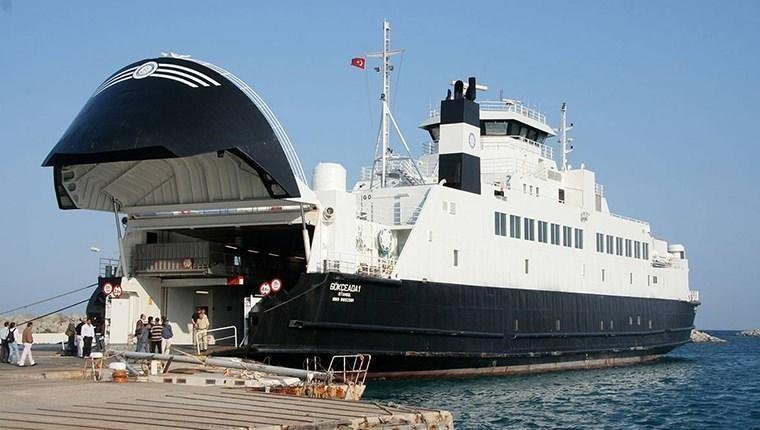 Gökçeada ve Bozcaada feribot seferlerine fırtına engeli!