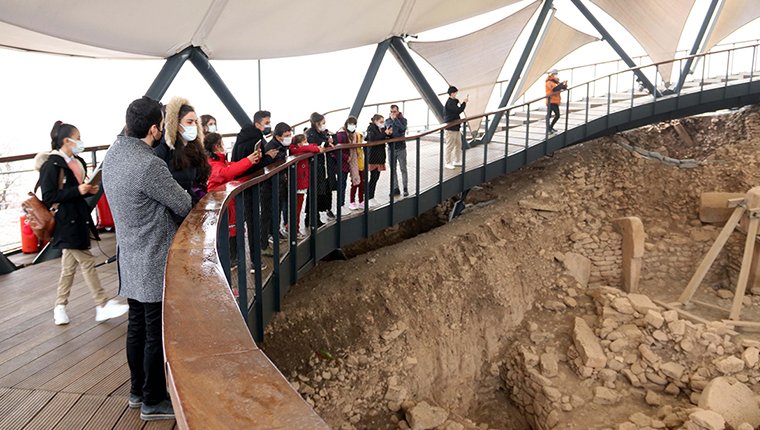 Göbeklitepe geçen yıl 567 bin 453 ziyaretçi ağırladı
