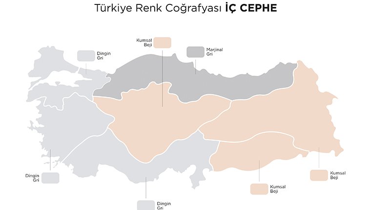 Polisan Kansai Boya, Türkiye'nin 2021 renk haritasını açıkladı